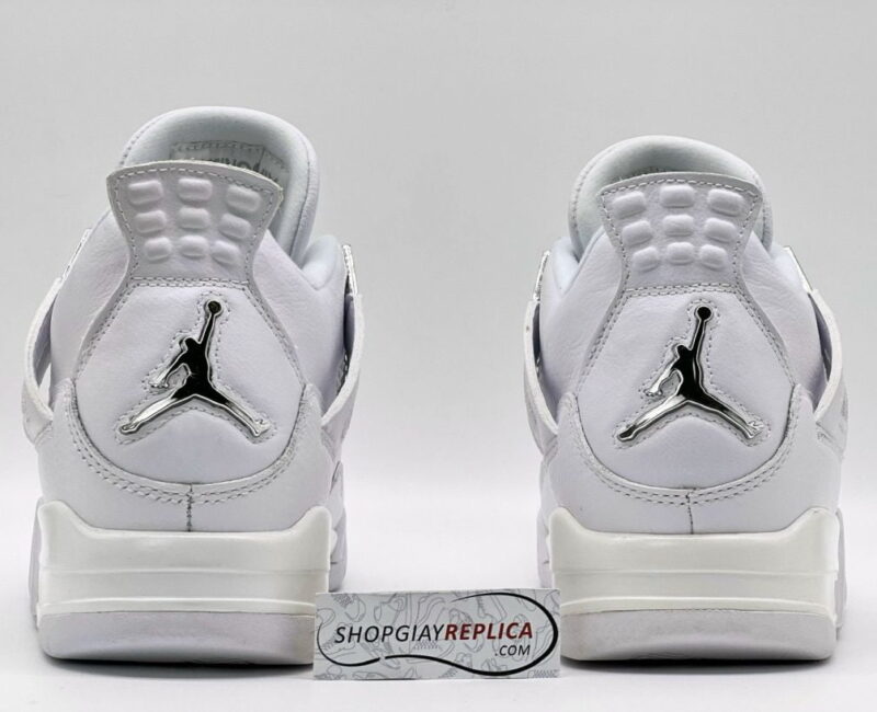 Giày Nike Air Jordan 4 Retro Pure Money (full trắng)