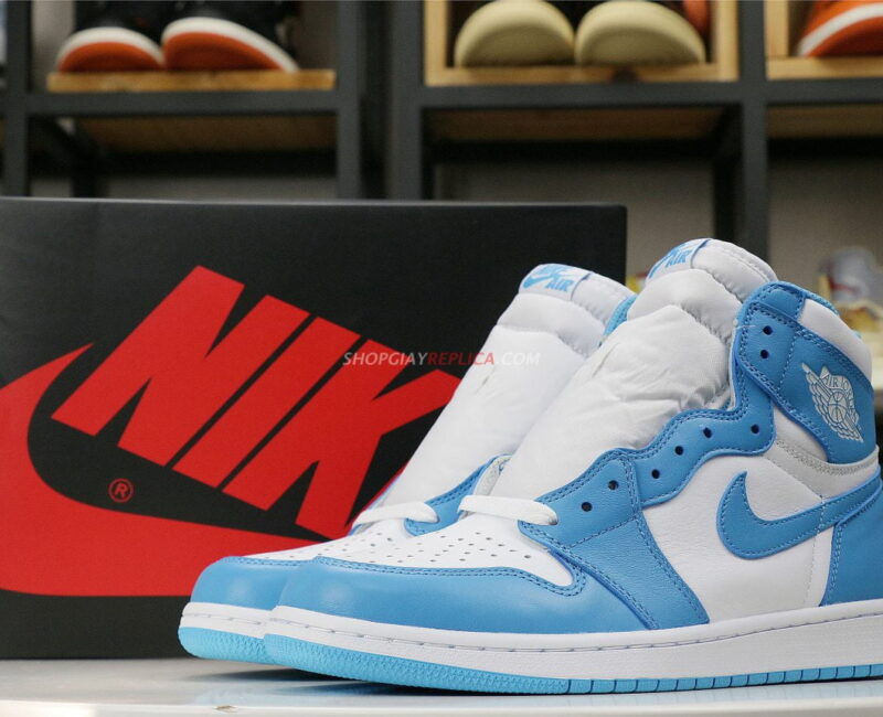 giày Nike Air Jordan 1 Retro High UNC rep 1:1
