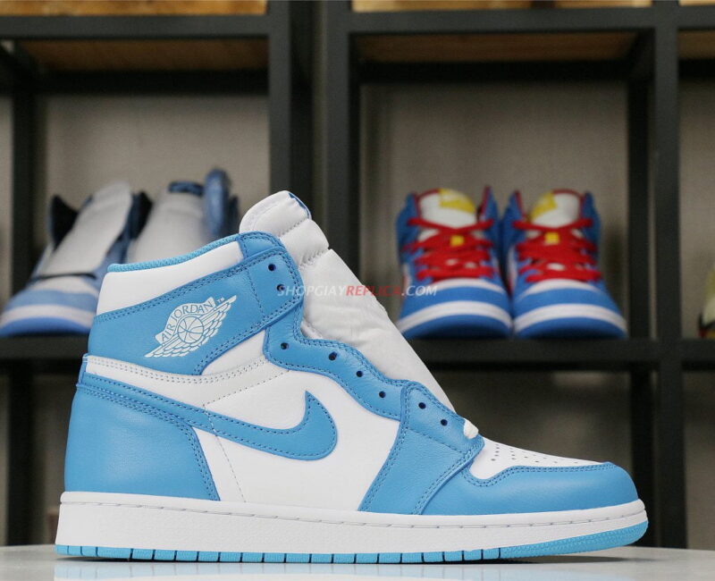 giày Nike Air Jordan 1 Retro High UNC rep 1:1