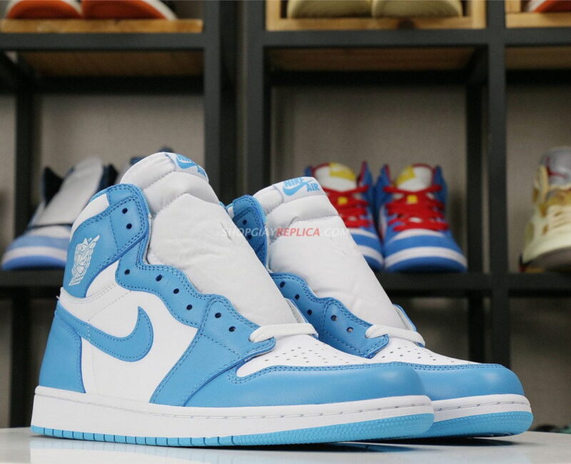 giày Nike Air Jordan 1 Retro High UNC rep 1:1