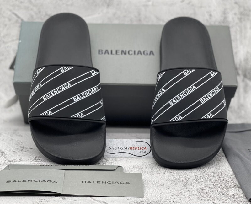 dép balenciaga sọc chéo