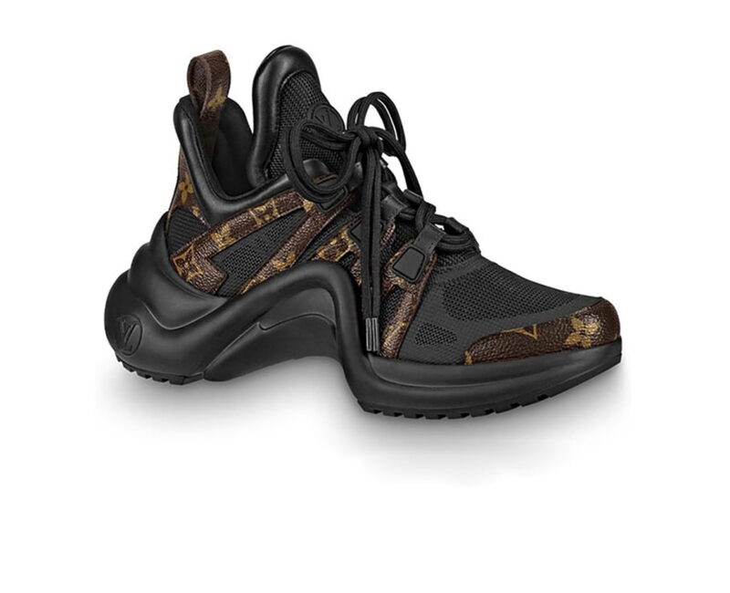 Giày Louis Vuitton Archlight Trainer Monogram Black Siêu Cấp