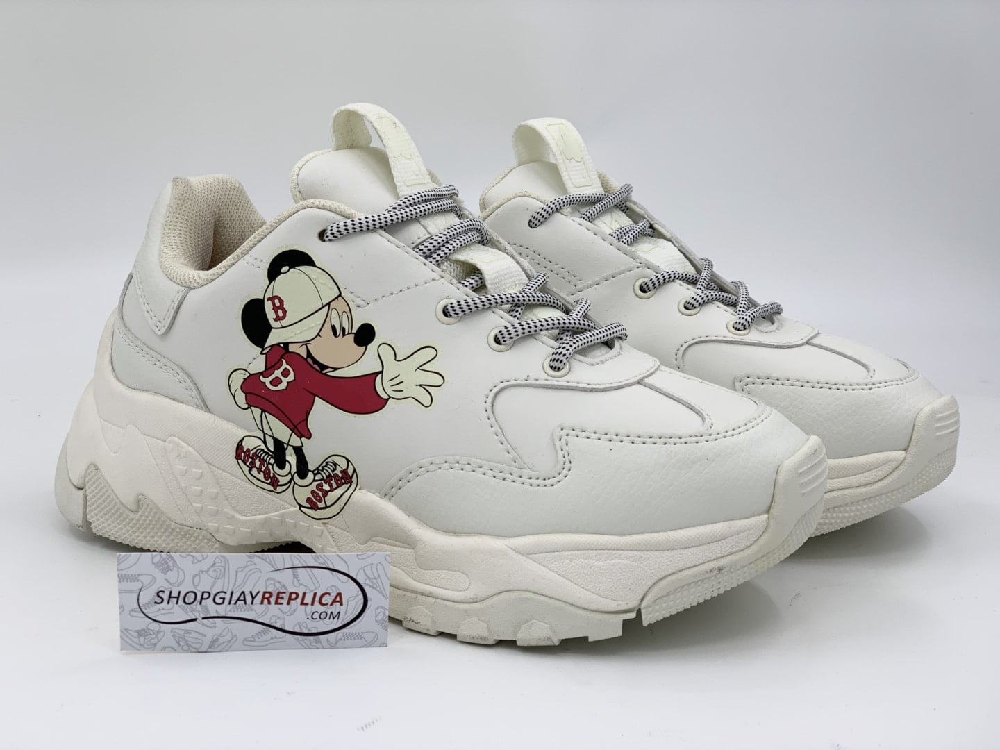 Giày MLB Boston Mickey