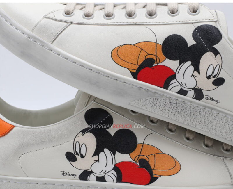 Giày Gucci Ace Mickey Like Auth