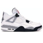 Giày Nike Air Jordan 4 Retro White Cement