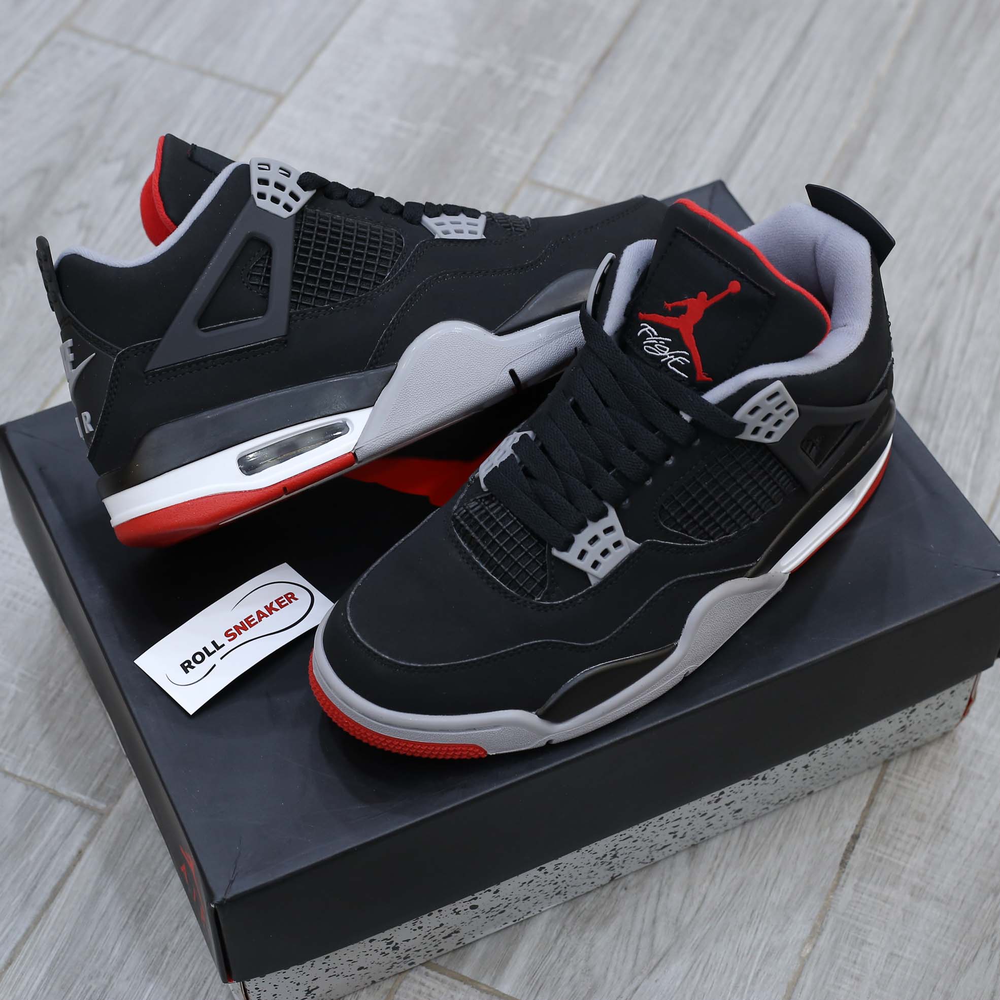 nike jordan 4 bred