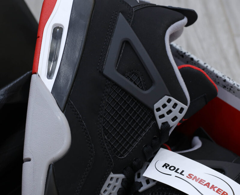 đế giày jordan 4 retro bred