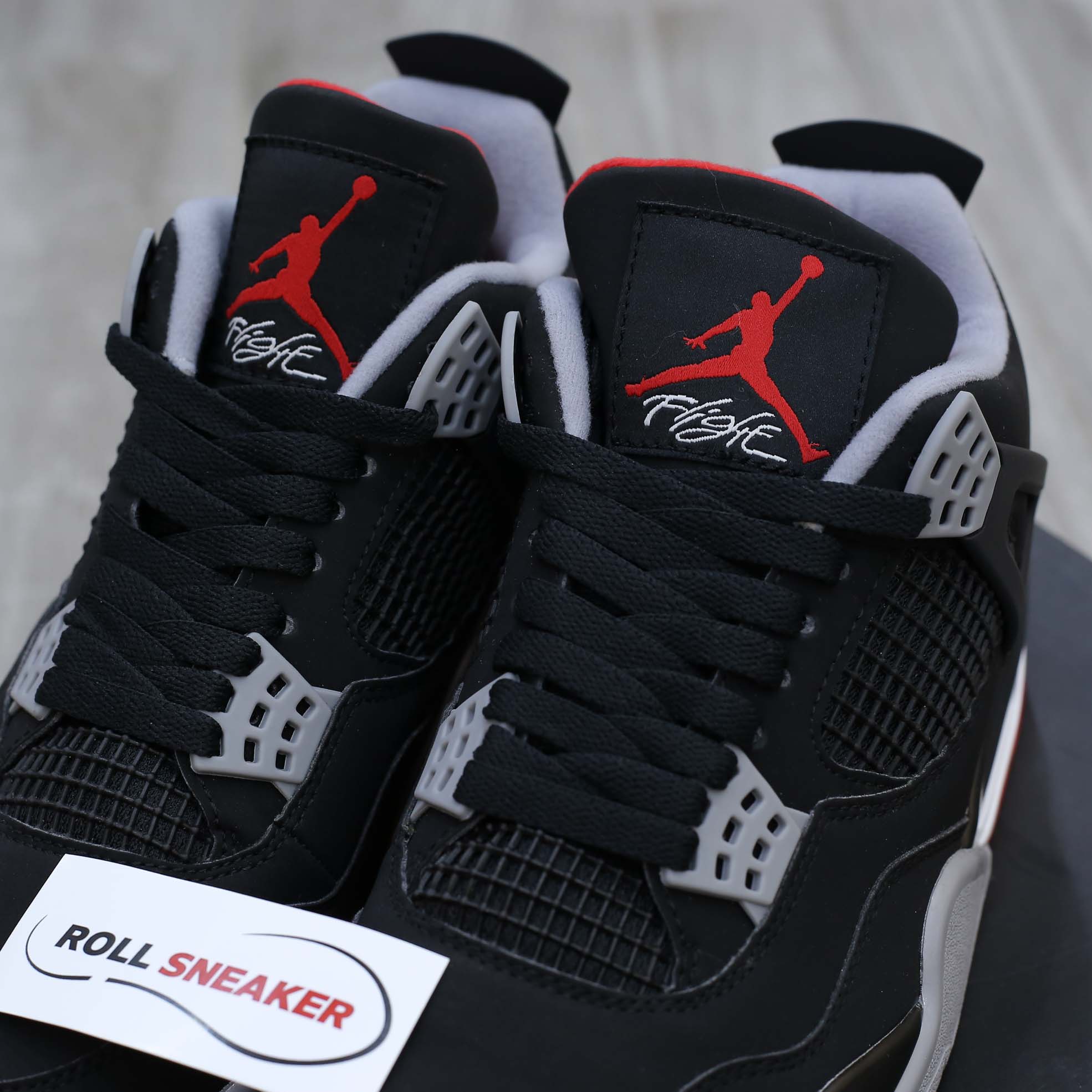 giày nike air jordan 4 retro bred rep