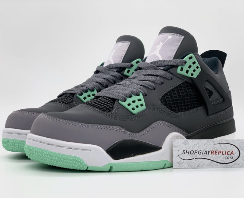 nike air jordan 4 green glow rep 11