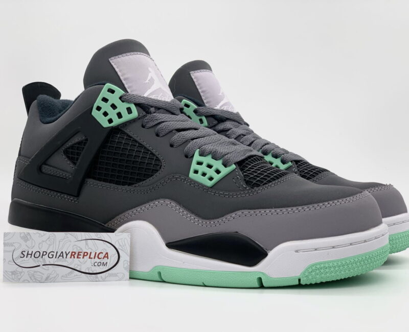giày jordan 4 retro green glow