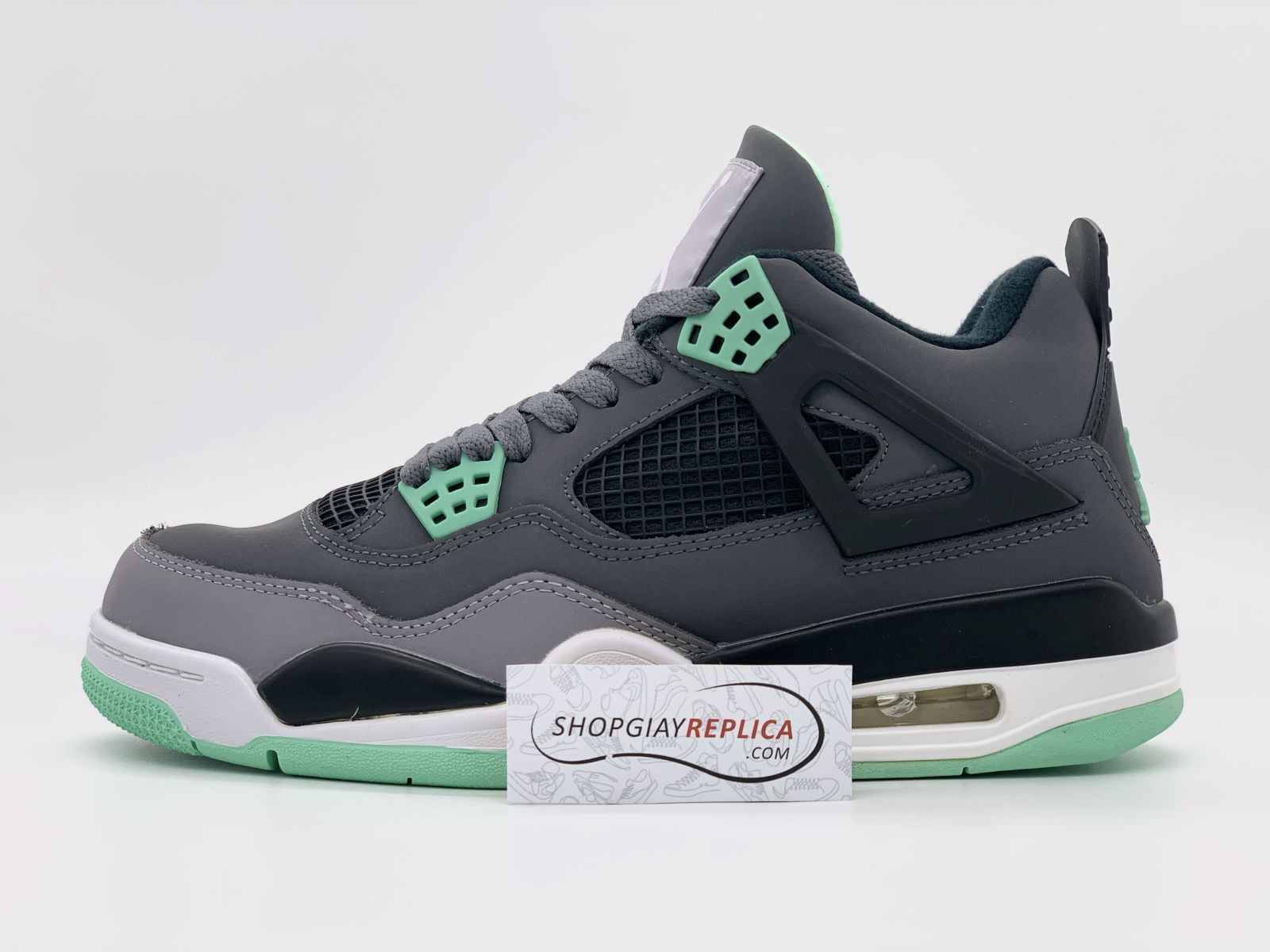 nike jordan 4 xanh