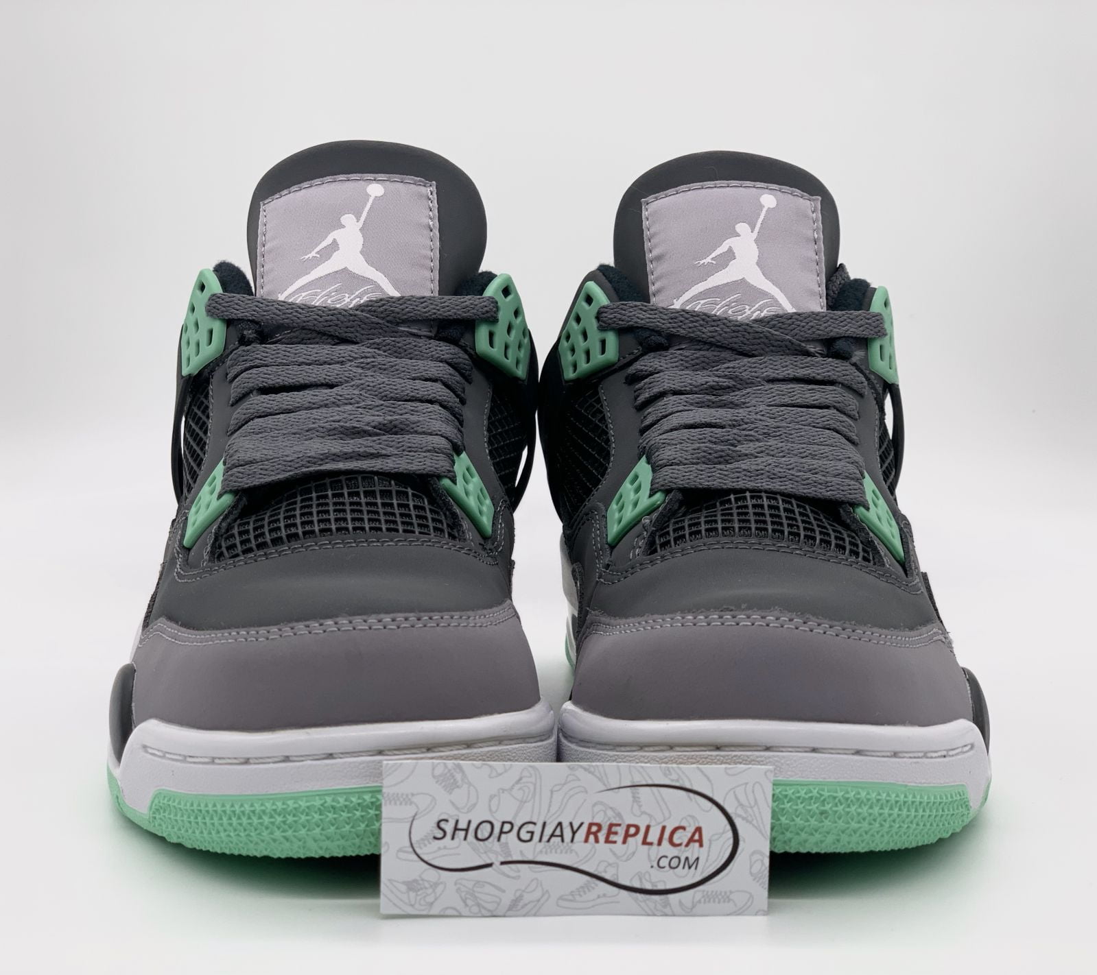 giày nike jordan 4 retro green glow