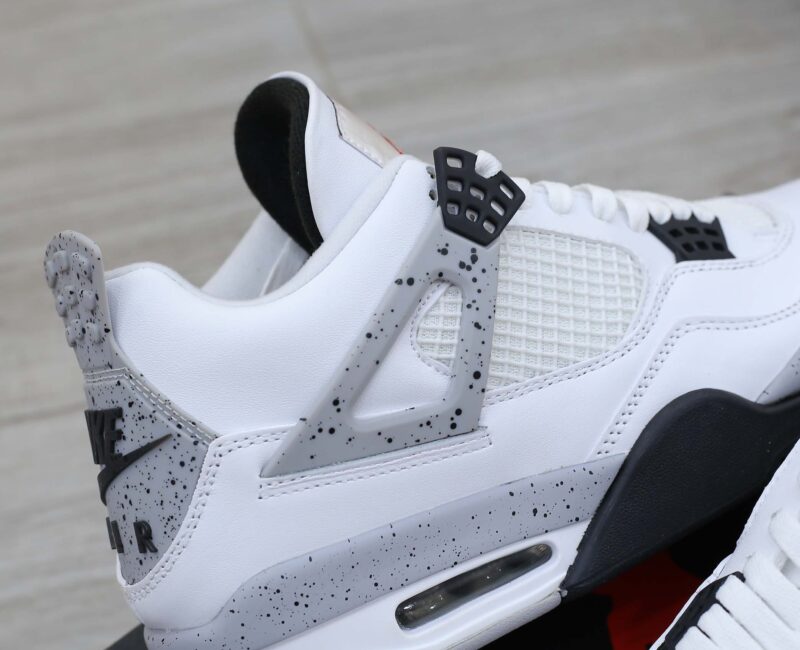 Giày Nike Jordan 4 White Cement