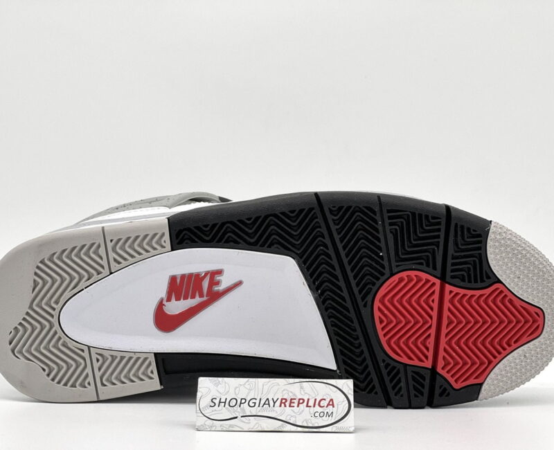đế Giày Nike Jordan 4 Retro White Cement