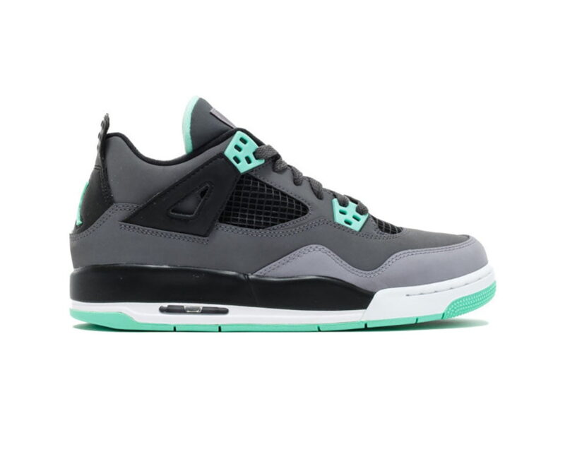 Giày Nike Air Jordan 4 Retro Green Glow Replica