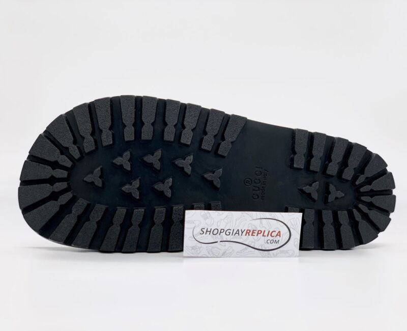 Dép Gucci Web Slide Sandal Black