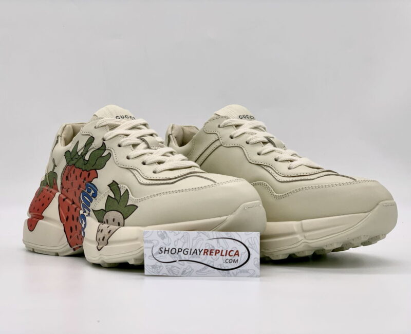Giày Gucci Rhyton Dâu Tây (Strawberry) Like Auth