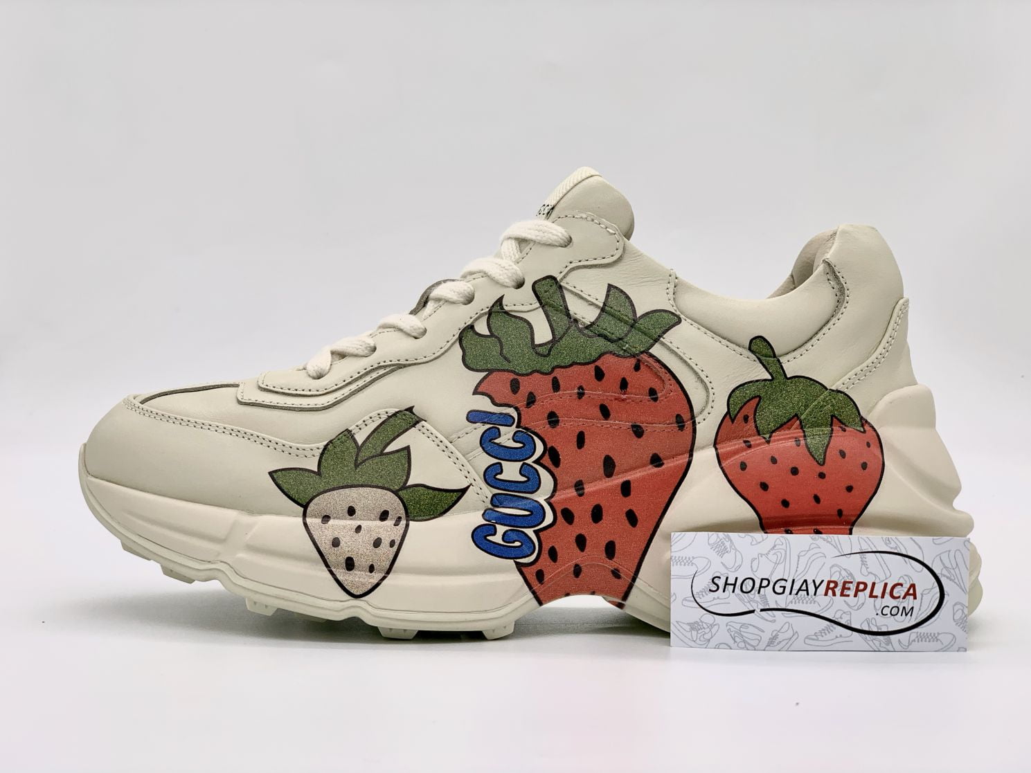 Gucci Rhyton Dâu Tây (Strawberry) Like Auth