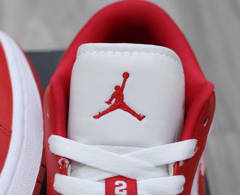 đế giày Air Jordan 1 Low Gym Red White