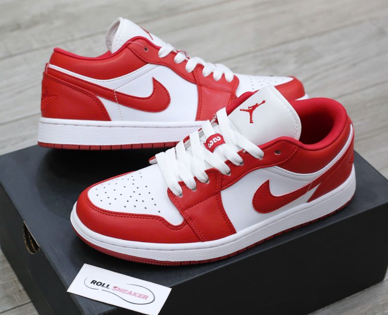 giày jordan 1 đỏ trắng