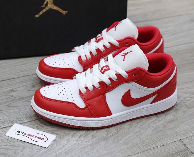 Giày Nike Air Jordan 1 Low Gym Red White rep 1:1