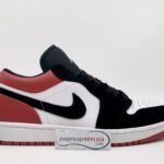 Giày Nike Air Jordan 1 Low Black Toe