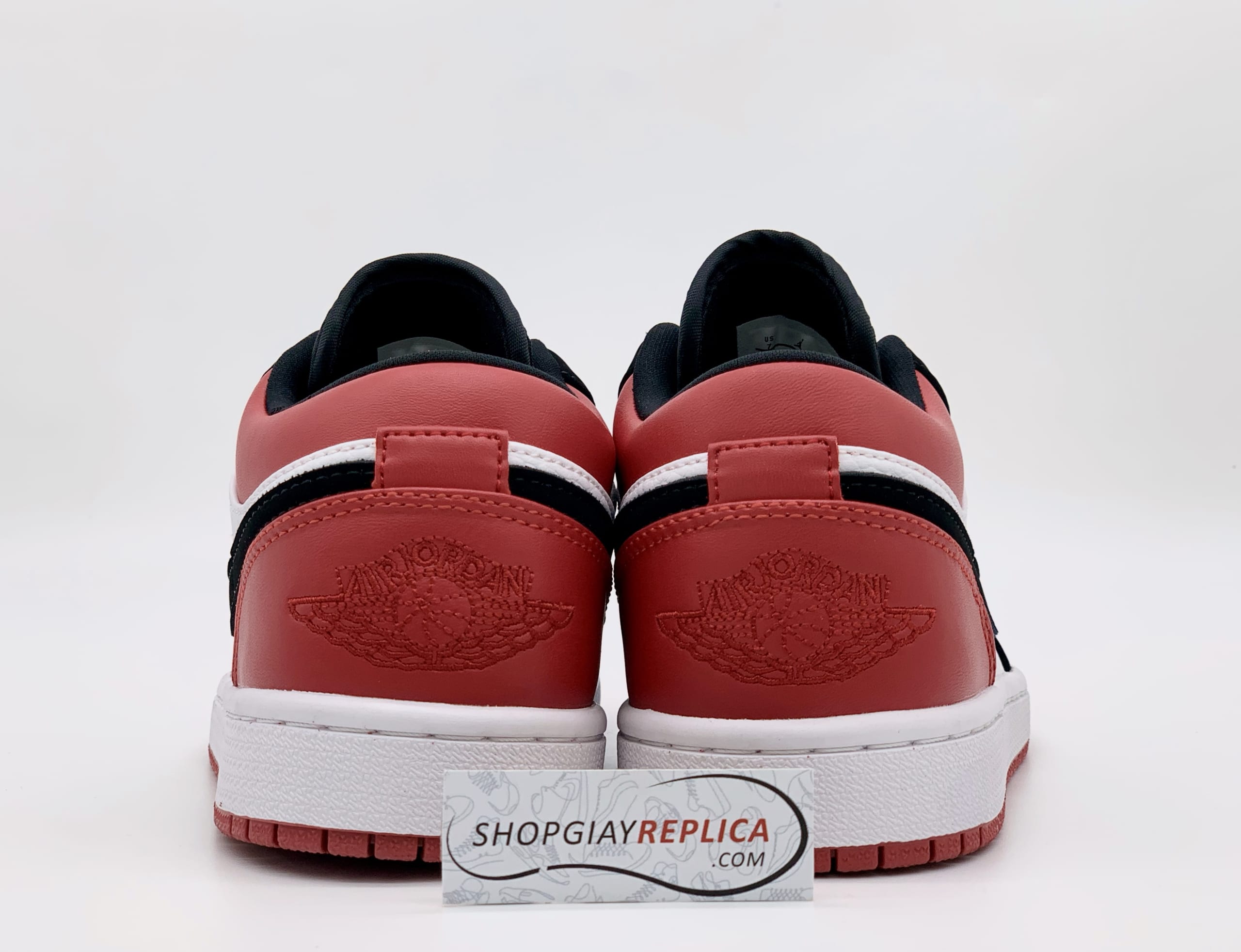Giày Nike Air Jordan 1 Low Black Toe