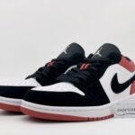 Giày Nike Air Jordan 1 Low Black Toe