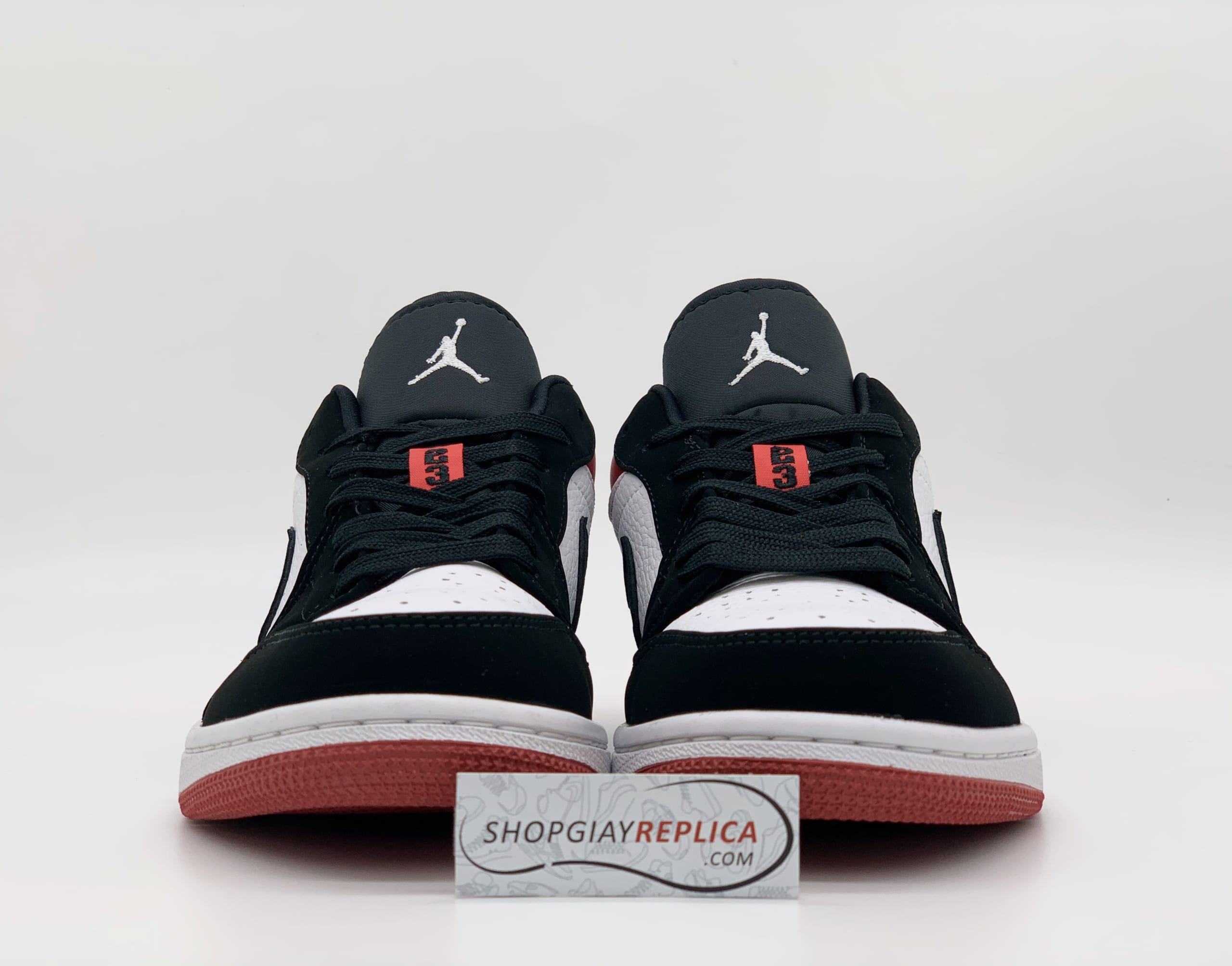 Giày Nike Air Jordan 1 Low Black Toe