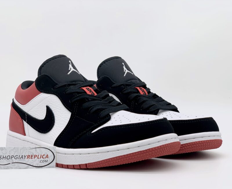 Giày Nike Air Jordan 1 Low Black Toe