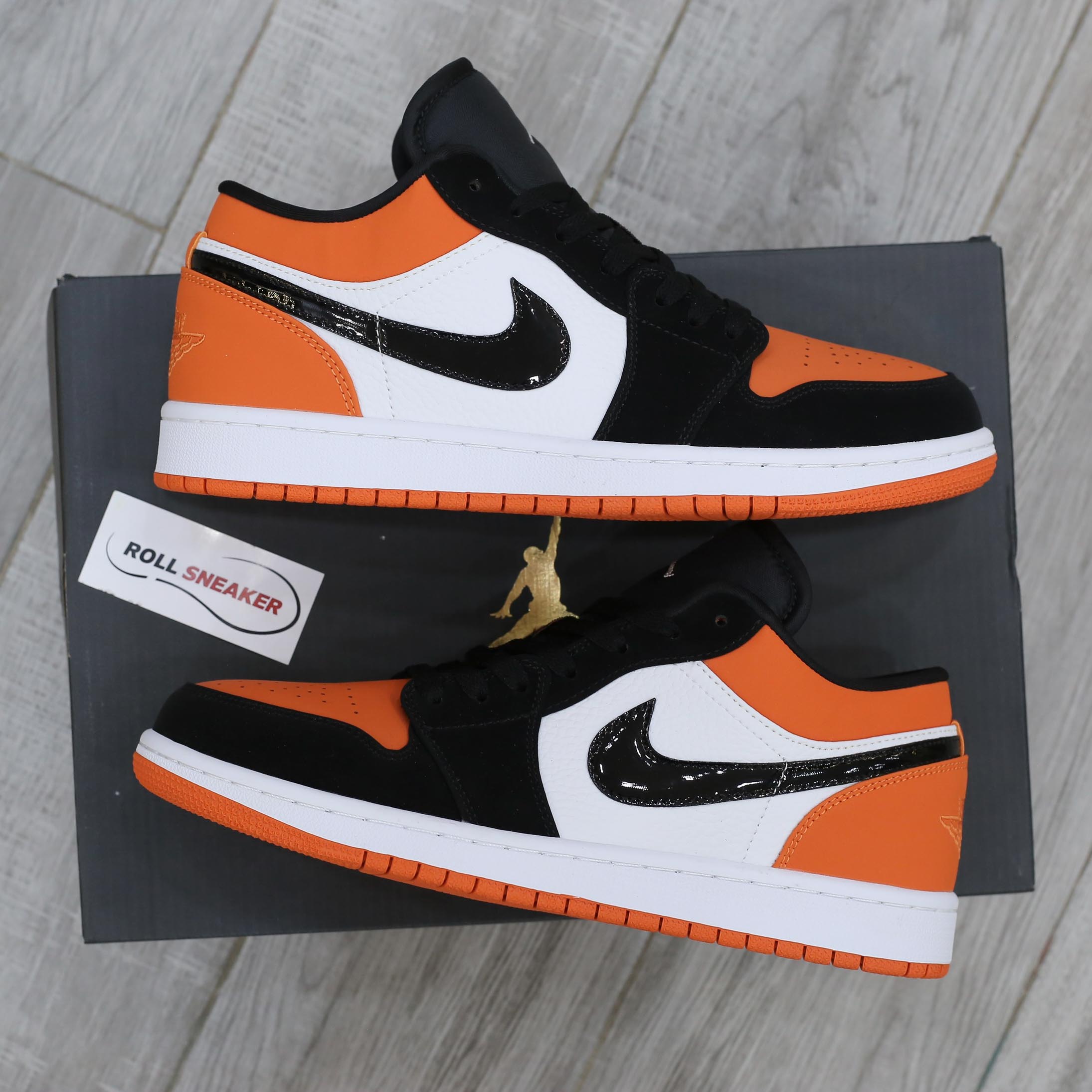 Swoosh Nike Jordan 1 Low Shattered Backboard