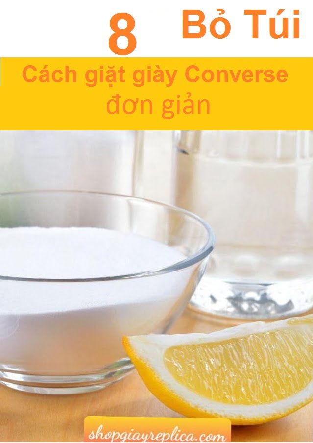 “Bỏ túi” 8 cách giặt giày Converse đơn giản mà hiệu quả vô cùng