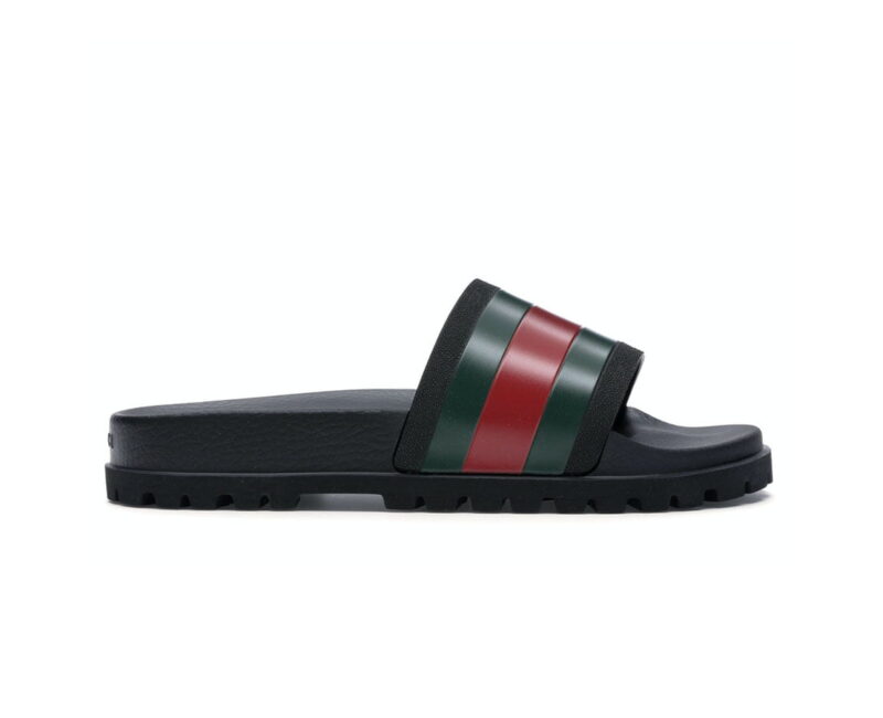 Dép Gucci Web Slide Sandal Black sieu cap