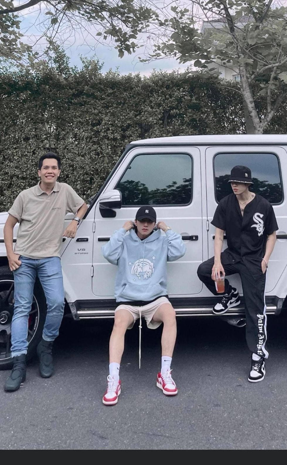 onfeet phối đồ cùng giày air jordan 1 low gym red white đỏ trắng đẹp