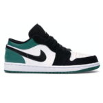 Giày Nike Air Jordan 1 Low White Black Mystic Green replica