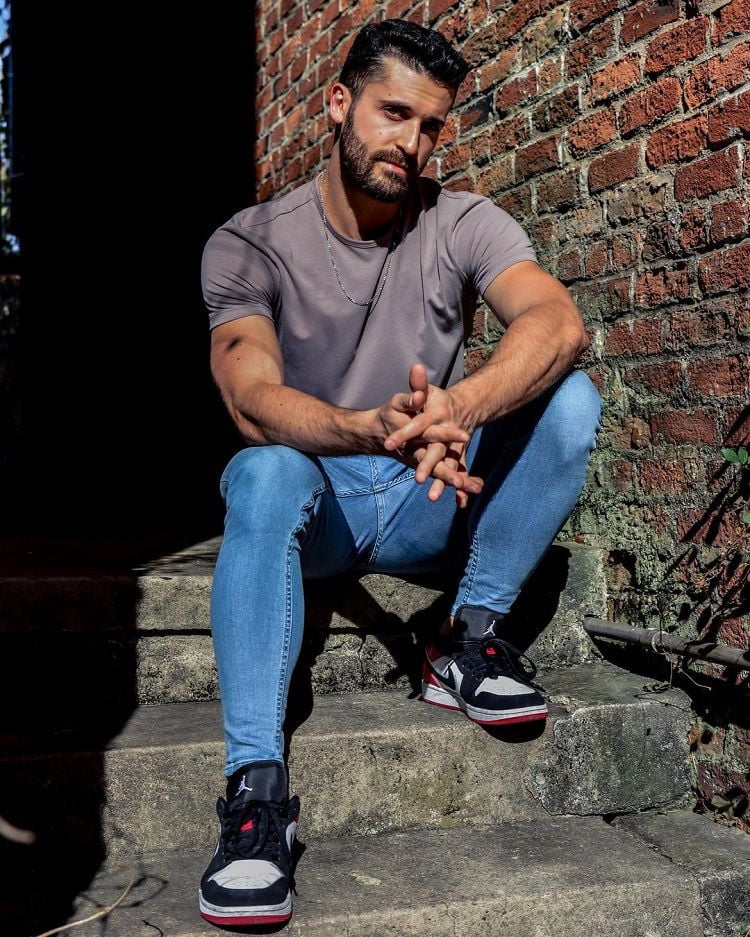 mix đồ đơn giản thoải mái cùng giày nike jordan cho phái nam