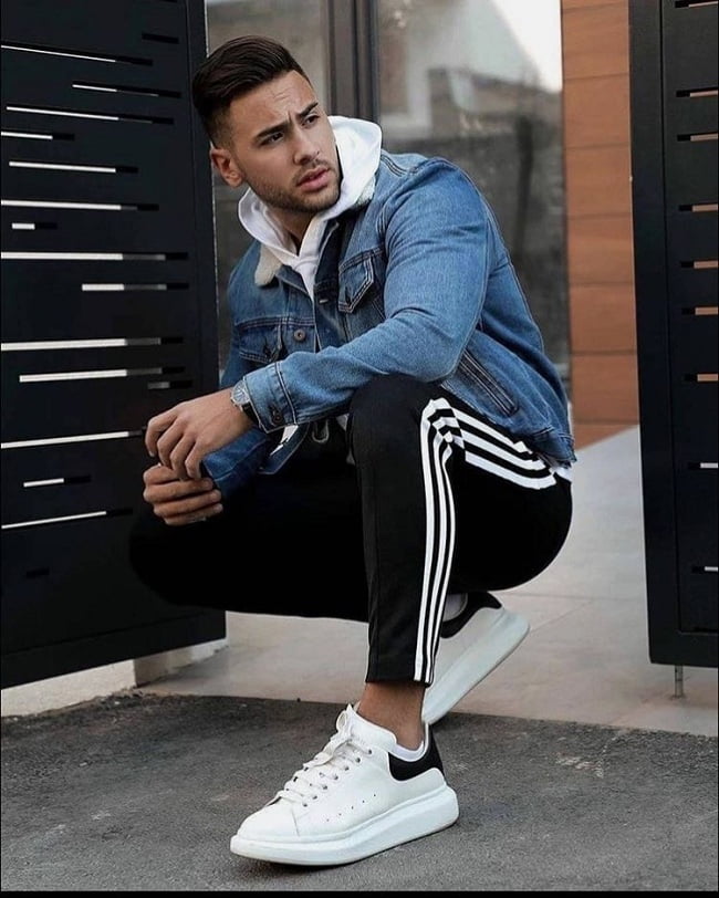 phối đồ giày mcqueen nam