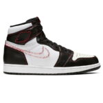 Nike Air Jordan 1 Retro High Defiant White Black Gym Red replica