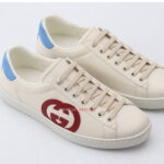 Giày Gucci Ace Interlocking G Red like auth