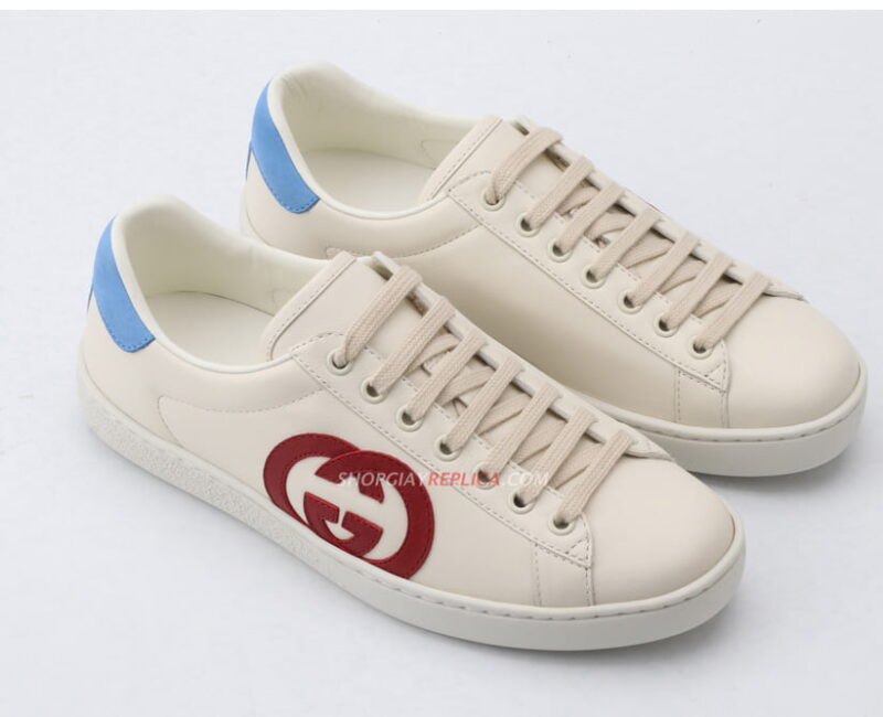 Giày Gucci Ace Interlocking G Red like auth