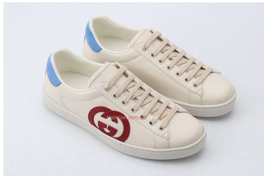Giày Gucci Ace Interlocking G Red like auth