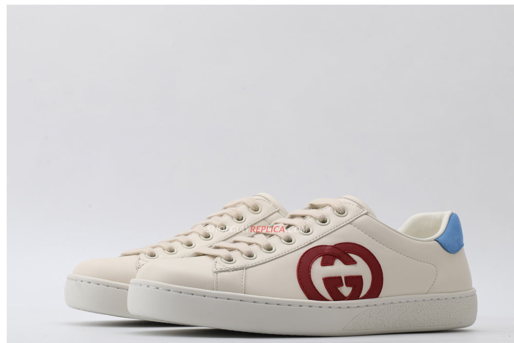 Giày Gucci Ace Interlocking G Red like auth