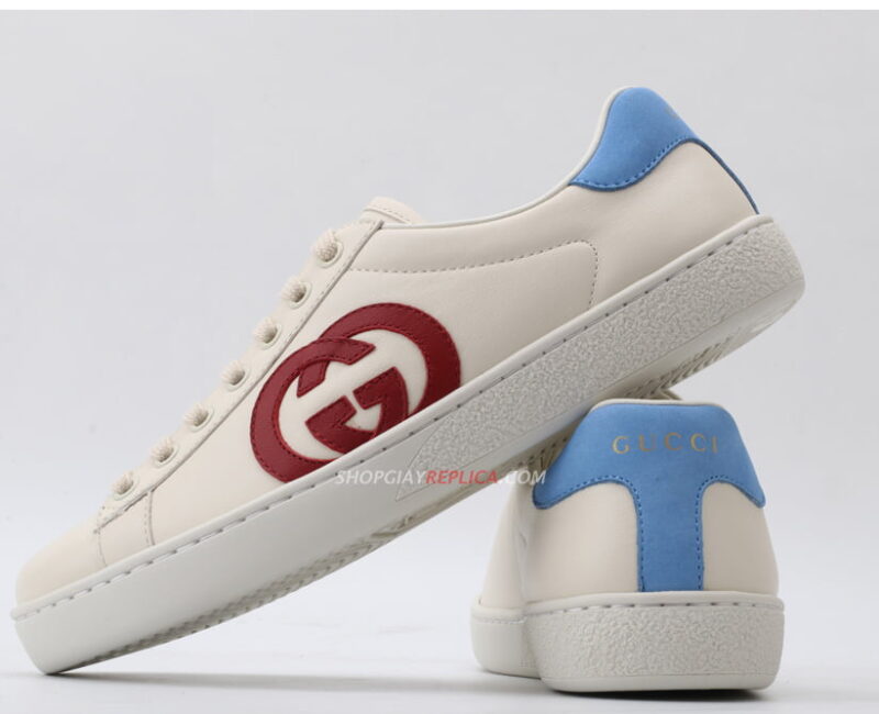 Giày Gucci Ace Interlocking G Red like auth