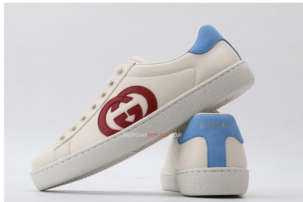 Giày Gucci Ace Interlocking G Red like auth