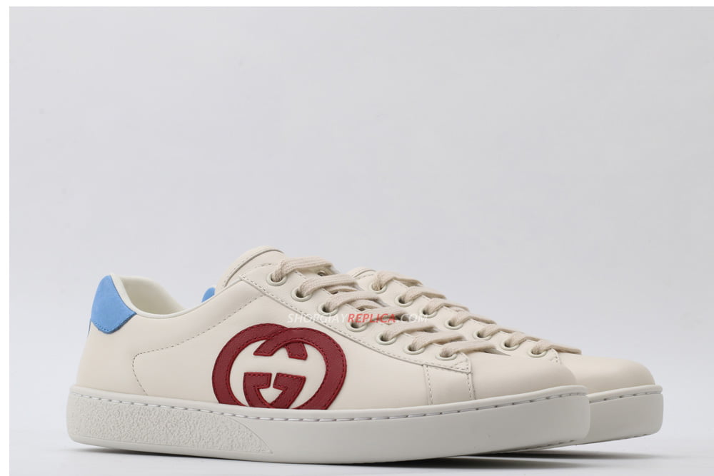 Giày Gucci Ace Interlocking G Red like auth