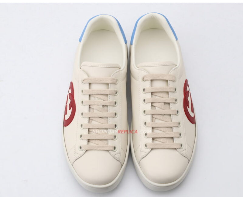 Giày Gucci Ace Interlocking G Red like auth
