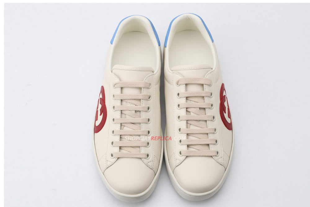 Giày Gucci Ace Interlocking G Red like auth