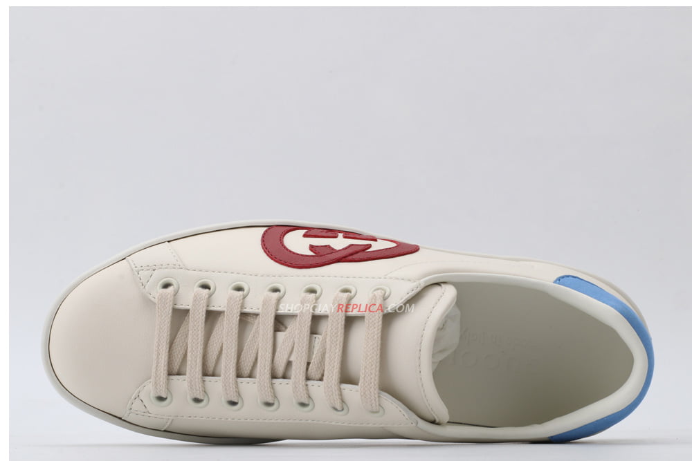 Giày Gucci Ace Interlocking G Red like auth