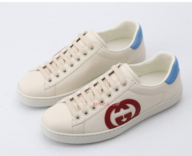 Giày Gucci Ace Interlocking G Red like auth