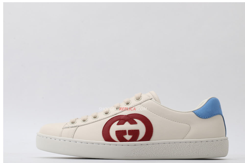 Giày Gucci Ace Interlocking G Red like auth
